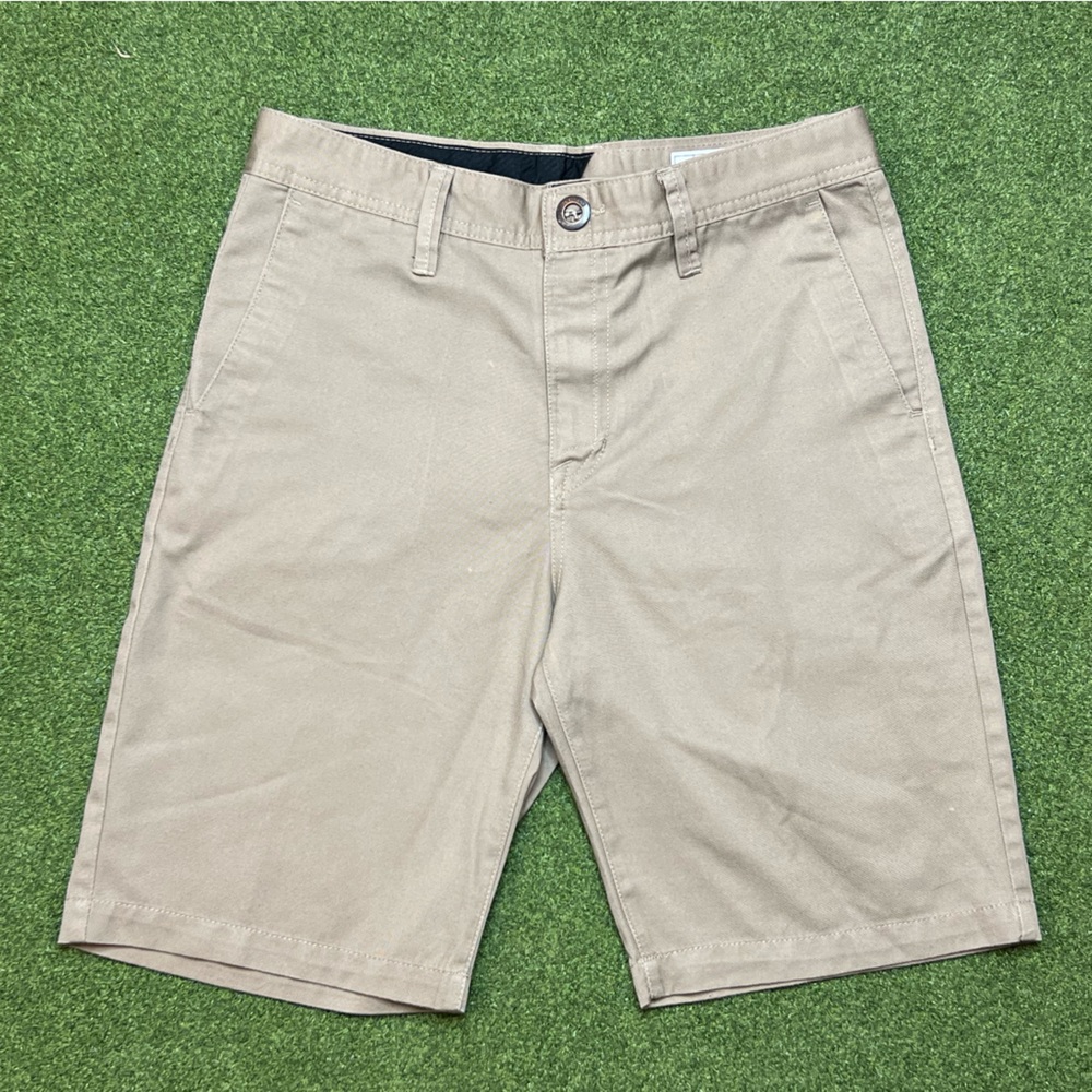 Volcom Men's Khaki Chino Shorts
